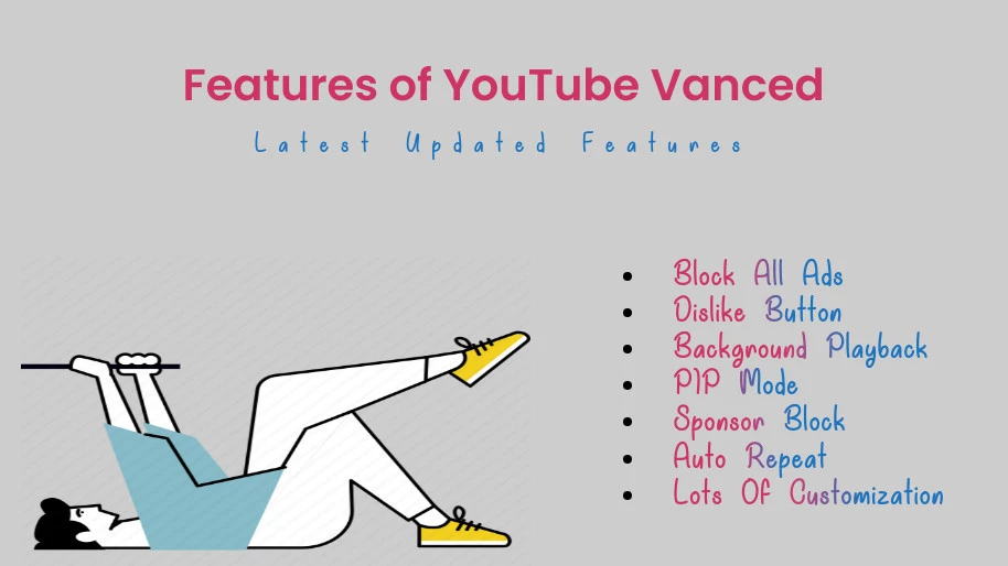 Features of YouTube Vanced