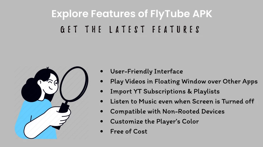 FlyTube APK Features