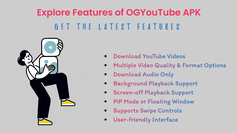 OGYouTube APK Features