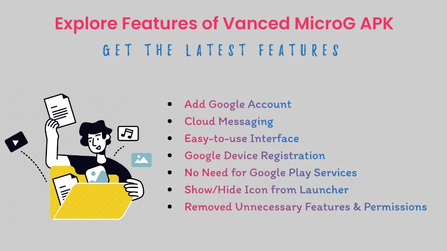 Vanced MicroG Features