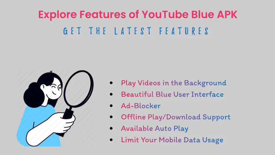 YouTube Blue APK Features