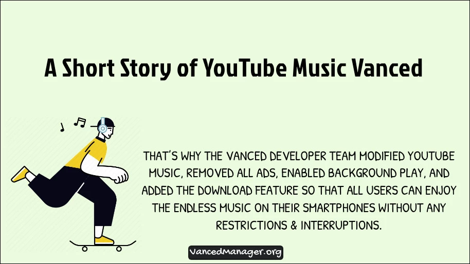 A Short Story of YouTube Vanced Music